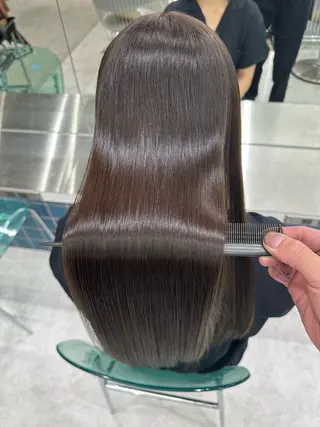 ロング Lond　luce心斎橋所属・✨縮毛矯正✨レイヤー ホウダカズヒロのヘアスタイル