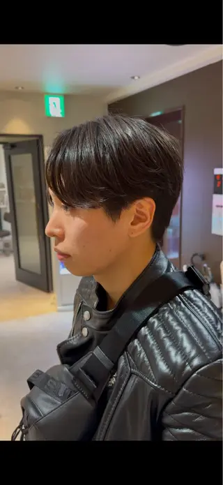 ショート メンズ LICO HAIR＆RELAXATION 名駅店所属・メンズ特化美容師/ パーマ/波巻き/陸翔のヘアスタイル