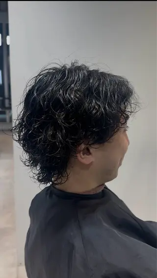 ショート パーマ 似合わせパーマ🔥 河浪  大智のヘアスタイル