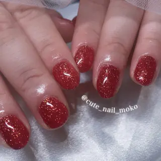 ネイル GO TODAY SHAiRE SALON原宿 Liber所属・️🫧もこ 艶感ネイル🫧のネイルデザイン