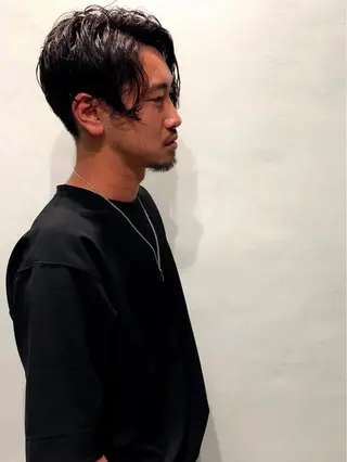 メンズ 柳下 涼のヘアスタイル