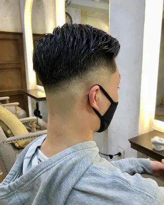 ショート メンズ Carina所属・セン北徒歩５分 キシタクのヘアスタイル