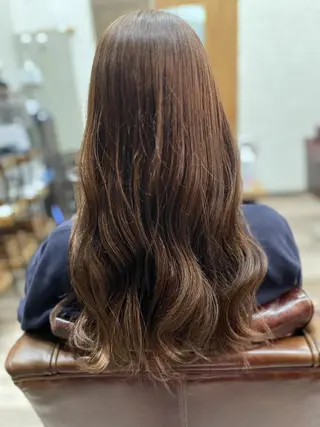 ロング カラー HAIR MAKE Avalon 橋本店所属・💎白髪染めも対応 🙆👌山本明菜のヘアスタイル