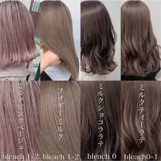 ロング カラー 🥞ベージュ系カラー 【すずきりほ】🥞のヘアスタイル