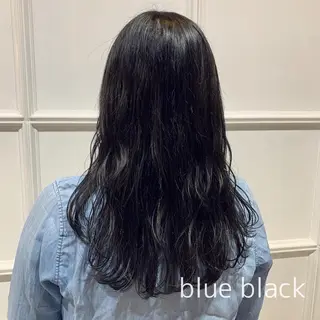 ロング カラー 髪質改善カラー&TR 縮毛矯正/弱酸性矯正のヘアスタイル