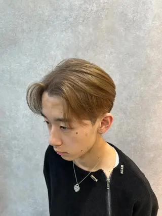 ショート パーマ/ハイトーン 🌀中川航亜🌀のヘアスタイル