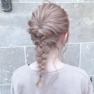 セミロング 韓国カットパーマ✂︎ Toshiのヘアスタイル