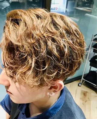 カラー パーマ メンズ Chuaile【シュエール】所属・𓏸𓈒𓂃早坂 浩行𓂃𓈒𓏸のヘアスタイル