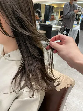 セミロング ボブ/パーマ 古家 佑真のヘアスタイル