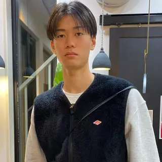 ショート メンズ ダウンパーマ 【sity.ザイク】のヘアスタイル