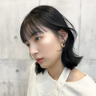 ミディアム カラー channel所属・Natsumi ❤︎のヘアスタイル