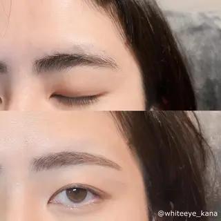 アイブロウ WHITEEYE 🤍KANAの眉毛・アイブロウイメージ