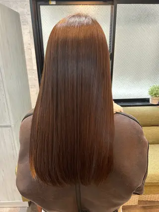 セミロング カラー SHANTi 飯塚 ヘアセット/髪質改善のヘアスタイル