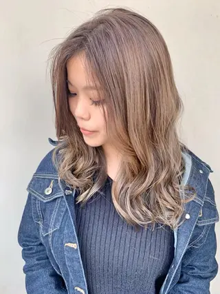 セミロング カラー 似合わせショート kengoのヘアスタイル