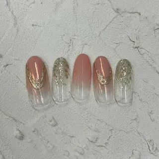 ネイル ⭐︎休業中の練習⭐︎ JNA認定講師髙橋のネイルデザイン