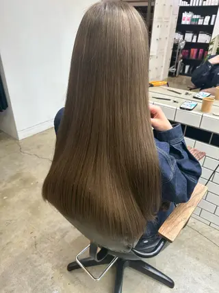 ロング カラー ヘアアレンジ 暖色💖ツヤ髪💖 masae🌼のヘアスタイル