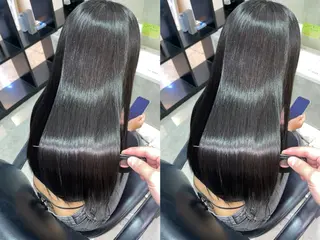 ロング Lee尼崎所属・Lee尼崎／縮毛矯正 土肥凌輔のヘアスタイル