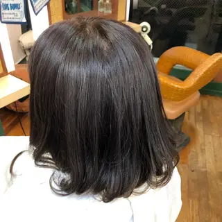 ミディアム 髪質改善/艶カラー 塩野成一のヘアスタイル