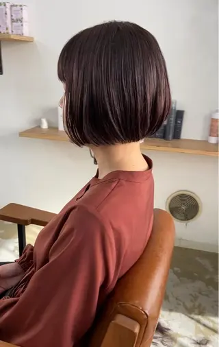 ショート ショートヘア、ボブ こやさん　コヤマのヘアスタイル