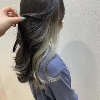 ロング カラー Lolonois梅田 /Okazaki:)のヘアスタイル