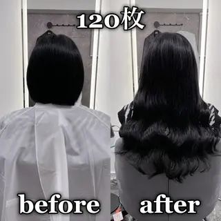 ロング シールエクステAOI 🫧🩵NEOBOXのヘアスタイル