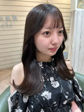 ロング カラー 仲村 豪太のヘアスタイル