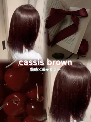 ミディアム 暖色/表参道/ うる艶/ゆきのヘアスタイル