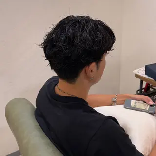 パーマ メンズ ココナ🖤/メンズ /パーマ/nicoのヘアスタイル