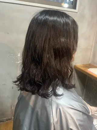 セミロング Lafith hair coco 博多店所属・脇山 真生のヘアスタイル