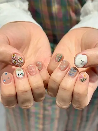 ネイル ハイトーン特化 pepe🎀のヘアスタイル