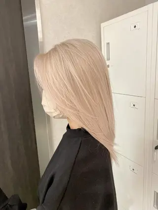 ミディアム カラー 加藤 利基のヘアスタイル