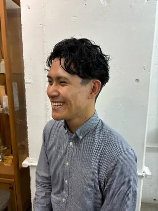 パーマ メンズ CIEN所属・ayano🫧 《CIEN》のヘアスタイル