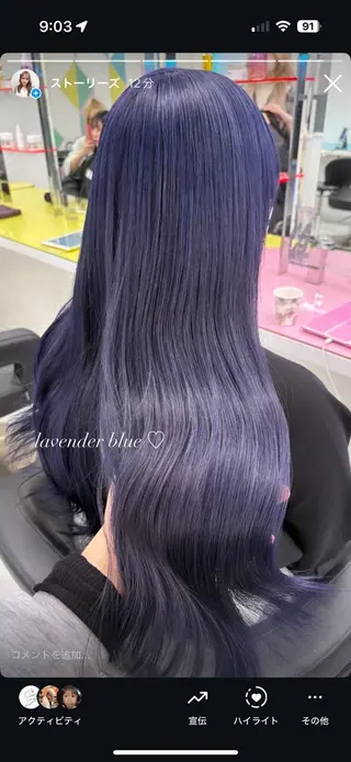 カラー akari🎀🤍 ガーリーstyleのヘアスタイル