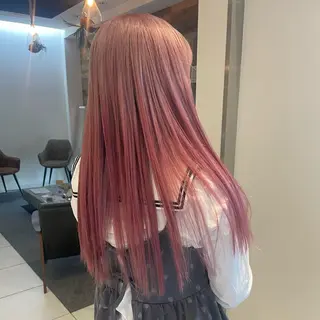 ロング カラー ハイトーン/ 髪質改善/ヒロタリカのヘアスタイル