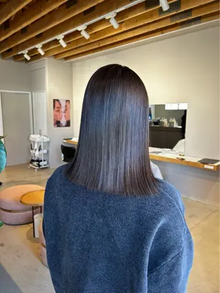 ミディアム 上瀧 寧々のヘアスタイル