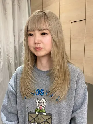 ロング 💋sara/レイヤ ーカット【東日本橋】のヘアスタイル