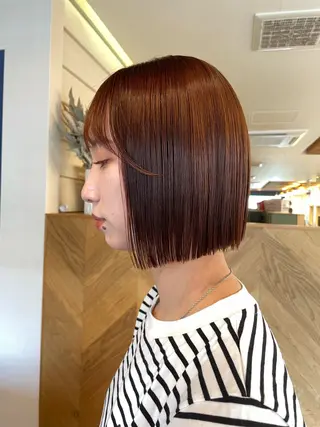 ミディアム 韓国レイヤー　船橋 徒歩5分/小川友美のヘアスタイル