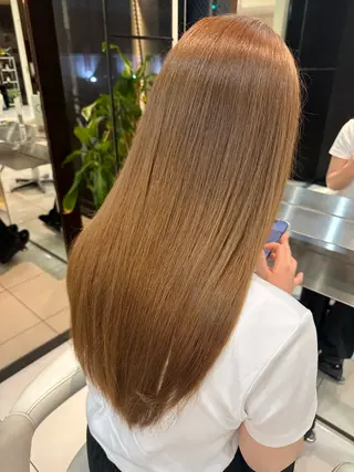 ロング ボブ/レイヤー/ 透明感/Hazukiのヘアスタイル