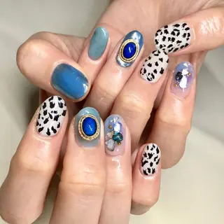 ロング キッズ ネイル マツエク・マツパ 福田 加奈のネイルデザイン