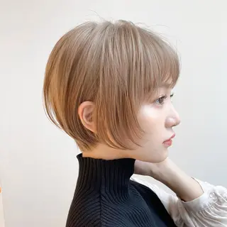 ショート カラー 宮本 聖希のヘアスタイル