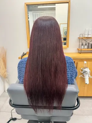 カラー うるツヤカラー💖 なるみももかのヘアスタイル