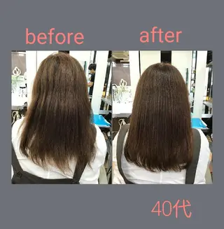 セミロング 髪質改善専門店　Retaaan 天神店所属・髪質改善専門店 Retaaanのヘアスタイル