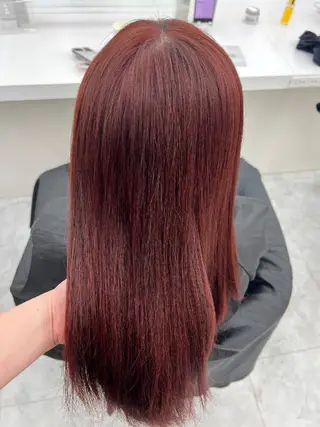 カラー 🍒renka🍒 ボブ/ショート/暖色のヘアスタイル