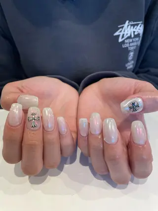 ネイル 束感まつ毛/ネイル/ LED♥KIRARAのマツエク・マツパデザイン