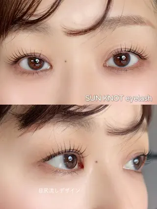 マツエク・マツパ SUN KNOT eyelash所属・サンノット 夏子のマツエク・マツパデザイン