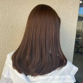 ロング カラー ヘアアレンジ 韓国レイヤー/ 顔周り💕田中将吾のヘアスタイル