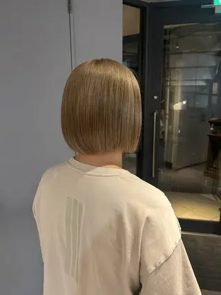 ショート カラー 👒oikawa kaede🍃のヘアスタイル