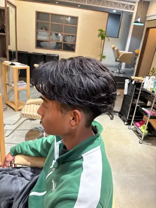 ショート メンズ 鹿児島 TSUBASAのヘアスタイル