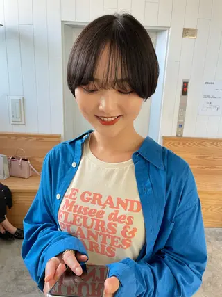 ショート カラー Kouta/似合わせ /パーマ/カラーのヘアスタイル