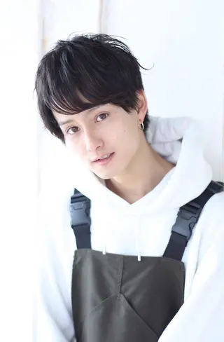 ショート メンズ 大人可愛いレイヤー 大田のヘアスタイル